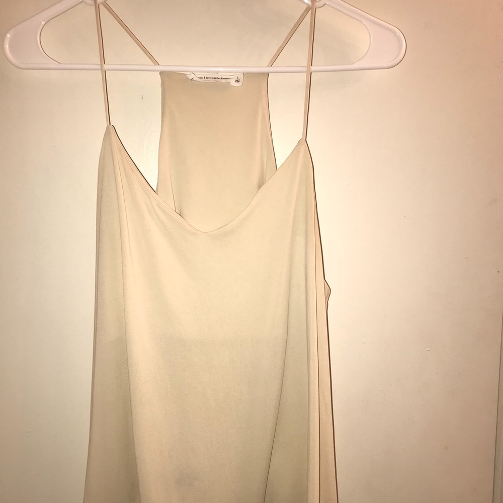 Off white tank/ blouse